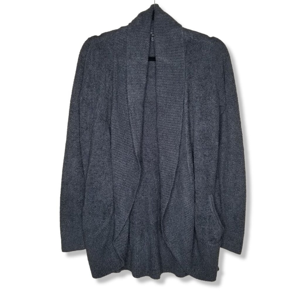 ❤️Barefoot Dreams Size XS S Blue Indigo CozyChic Lite Circle Cardigan Style 452